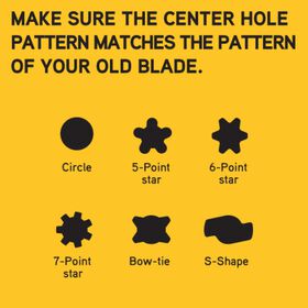 High-Lift Blade Set For 46-inch Cutting Decks